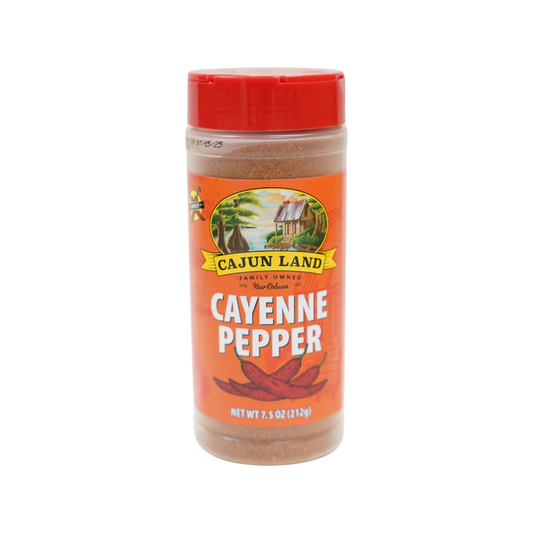 Cajun Land Cayenne Pepper, 7.5oz