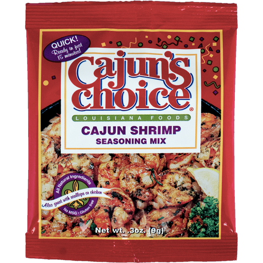 Cajun's Choice Cajun Shrimp Seasoning Mix, .3oz