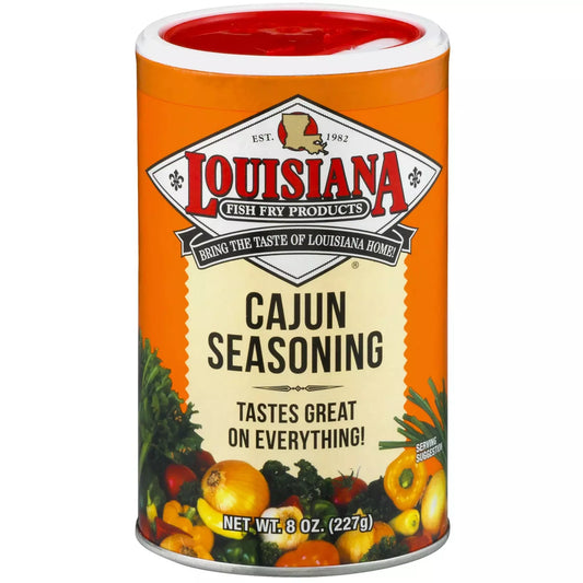Louisiana Fish Fry Cajun Seasoning, 8oz