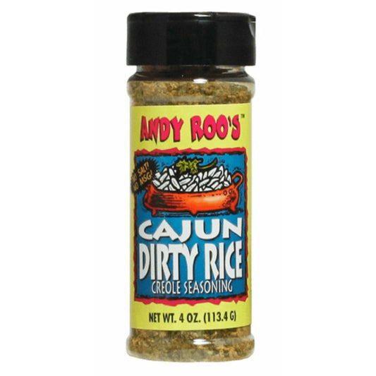 Andy Roo's Cajun Dirty Rice Creole Seasoning, 4oz