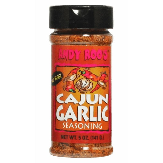 Andy Roo's Cajun Garlic Seasoning, 5oz