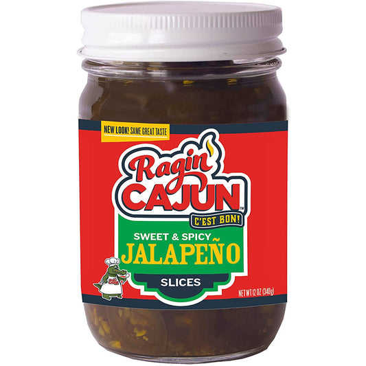 Ragin Cajun Jalapeno Slices, 12oz