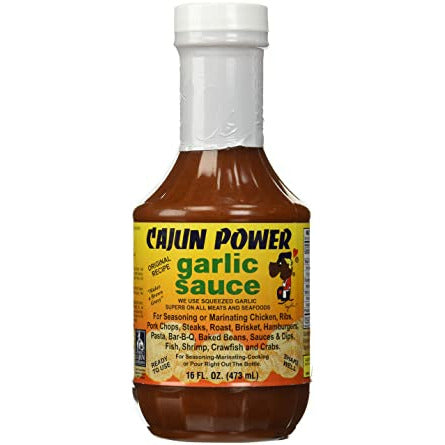 Cajun Power Garlic Sauce, 16oz
