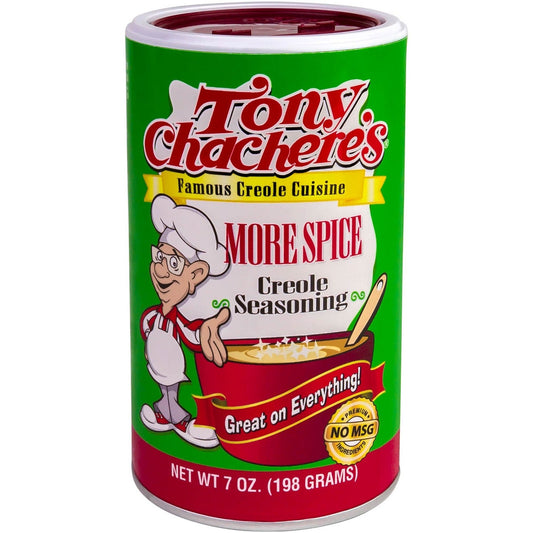 Tony Chachere's More Spice Creole Seasoning, 7oz