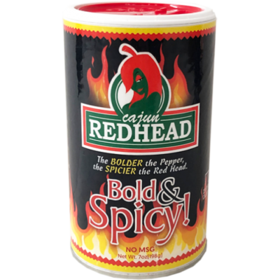 Cajun Redhead Bold & Spicy, 8oz