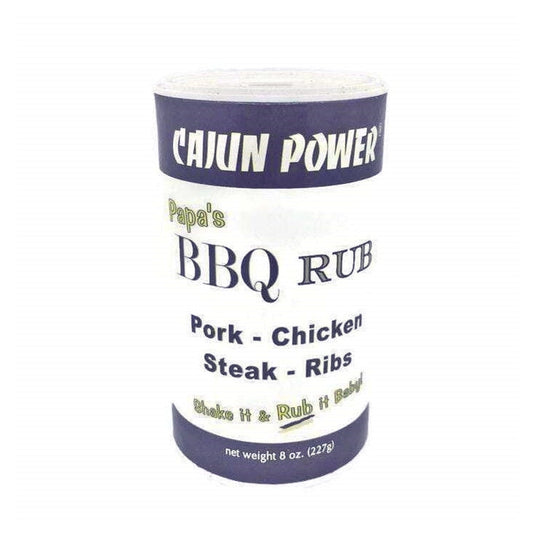 Cajun Power Papa's BBQ Rub, 8oz