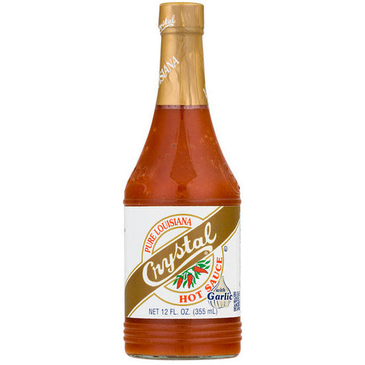 Crystal Garlic Hot Sauce, 12oz