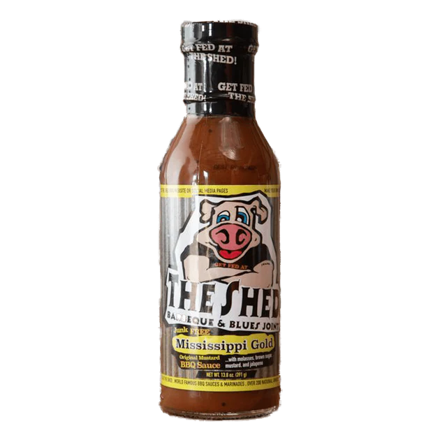 The Shed Mississippi Gold BBQ Sauce, 16oz