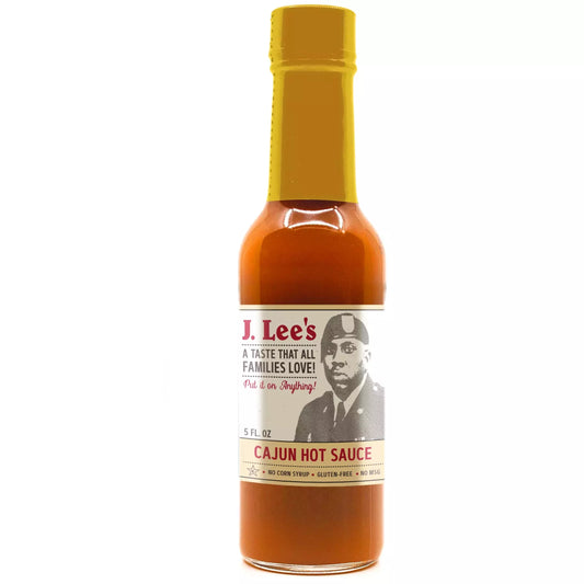 J. Lee's Cajun Hot Sauce, 5oz
