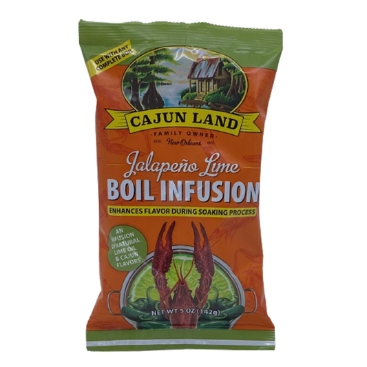 Cajun Land Jalapeno Lime Boil Infusion, 5oz