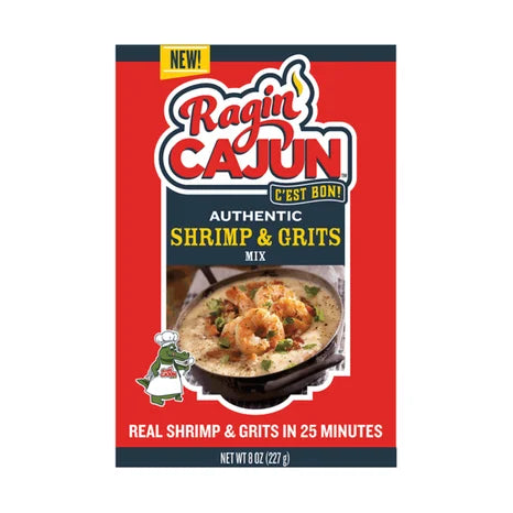 Ragin Cajun Shrimp & Grits Mix, 8oz