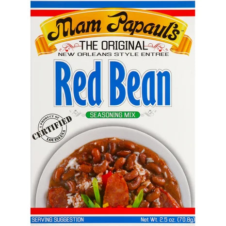 Mam Papaul's Red Bean Seasoning Mix, 2.5oz