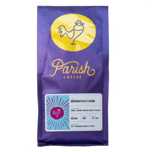 Parish Coffee Medium Roast Blend, 12oz
