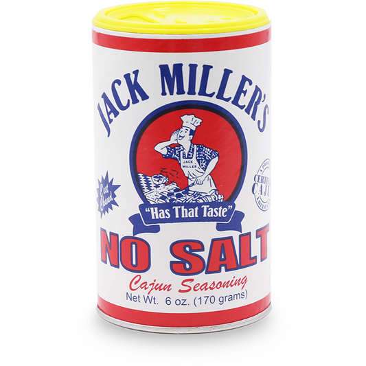 Jack Miller's No Salt Cajun Seasoning, 6oz