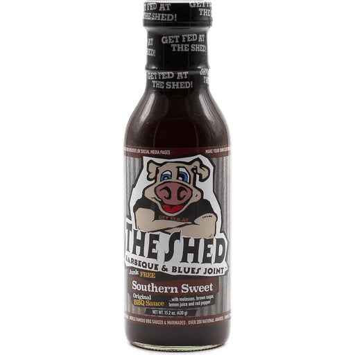 The Shed Southern Sweet BBQ Sauce, 16oz