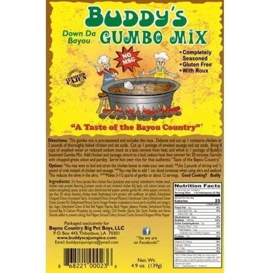 Buddy's Gumbo Mix, 4.9oz