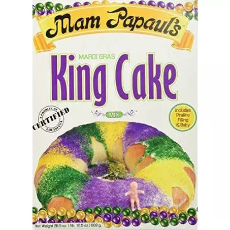 Mam Papaul's King Cake Mix, 28.5oz