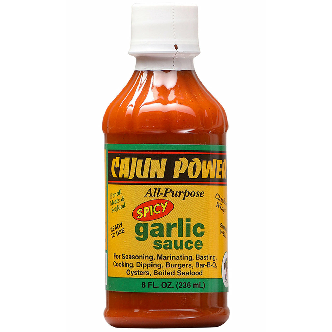 Cajun Power Spicy Garlic Sauce, 8oz