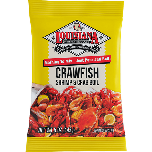 Louisiana Fish Fry Crawfish, Shrimp & Crab Boil, 5oz